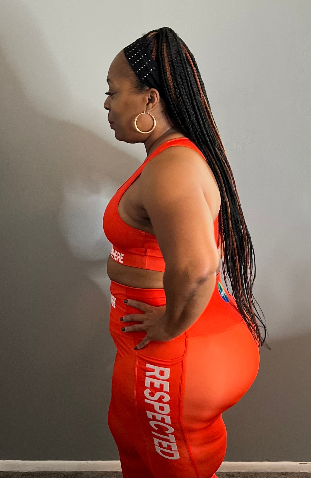 Respected Leggings or Shorts (Orange)