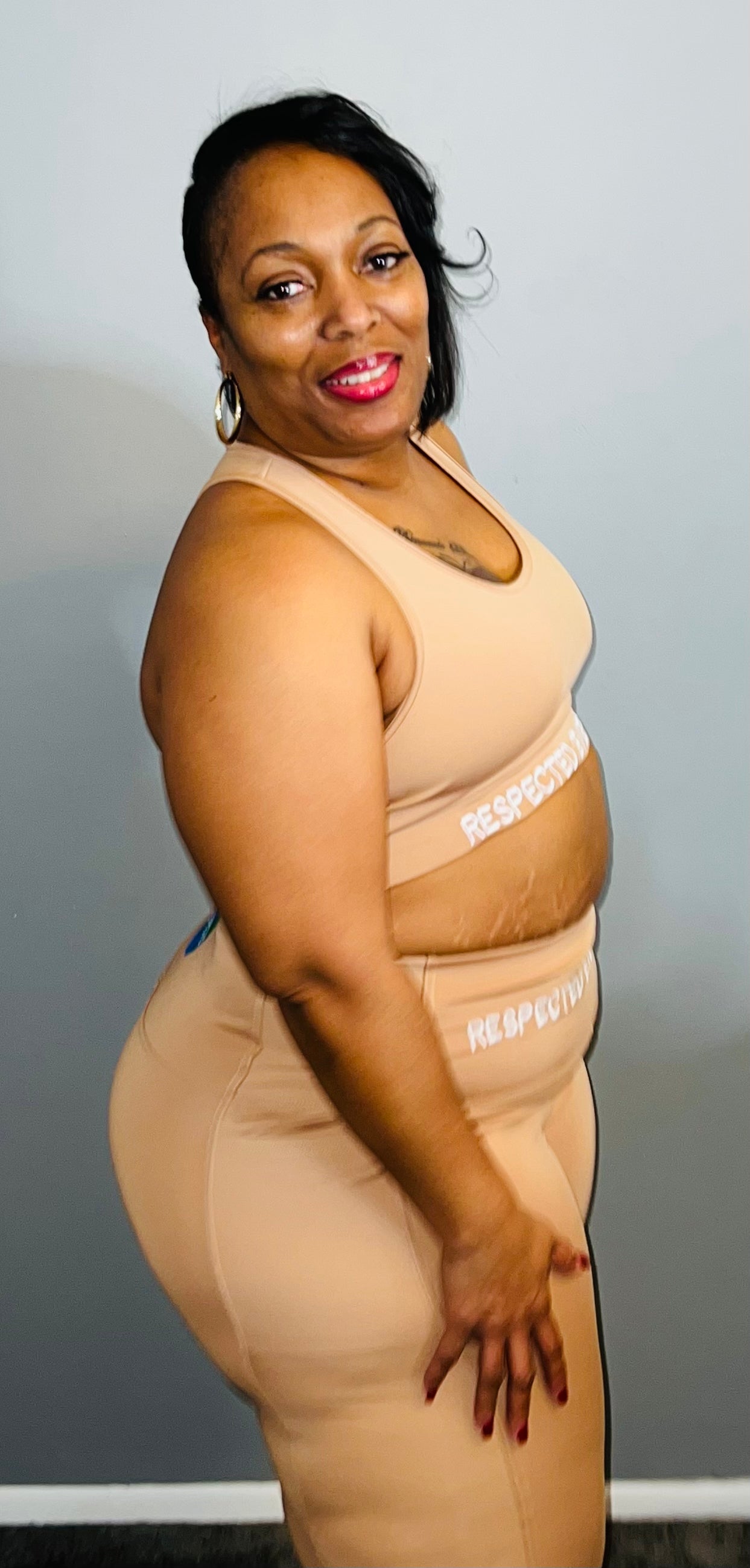 Respected Sports Bra (Tan)