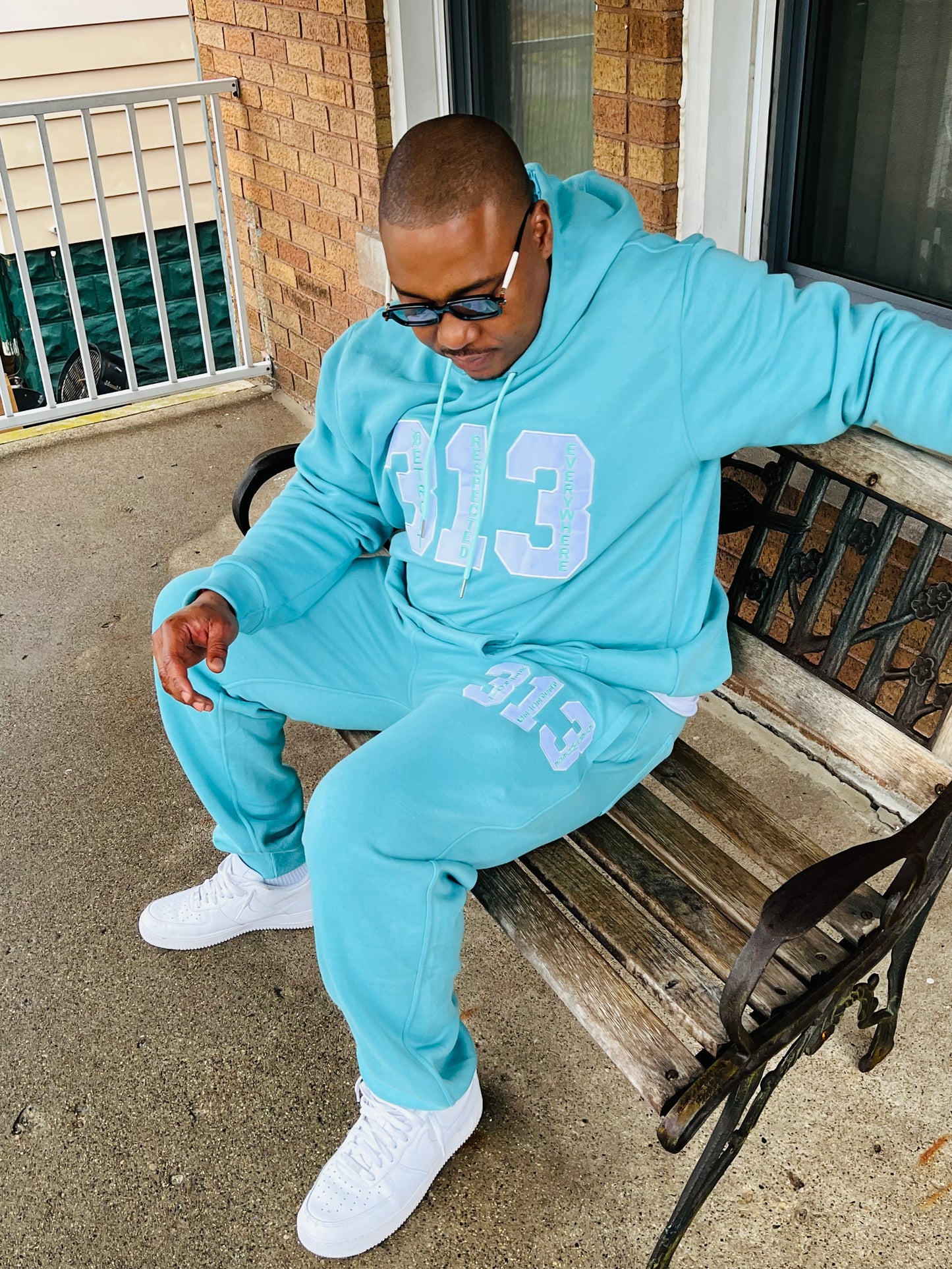 DRE 313 T-shirt or Hoodie or Pants (Tiffany Blue)