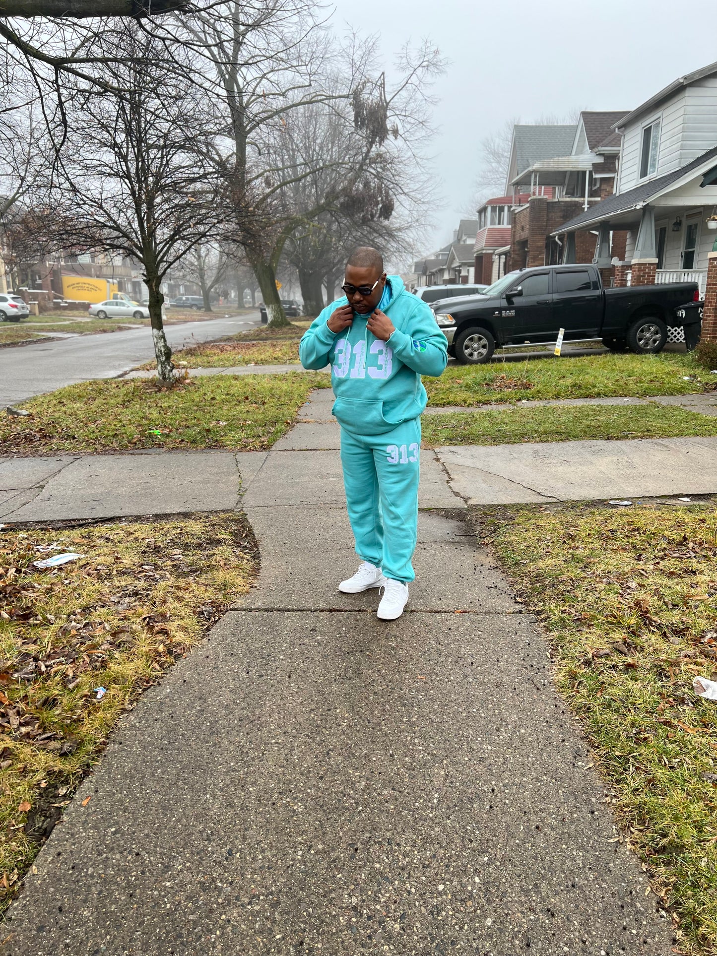 DRE 313 T-shirt or Hoodie or Pants (Tiffany Blue)