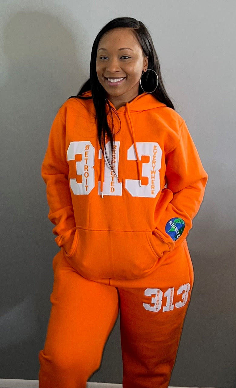 313 DRE Hoodie (Orange) Tshirt or Hoodie or Pants or Shorts