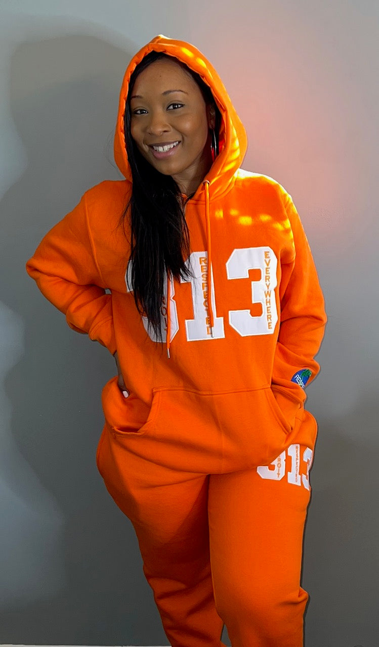 313 DRE Hoodie (Orange) Tshirt or Hoodie or Pants or Shorts