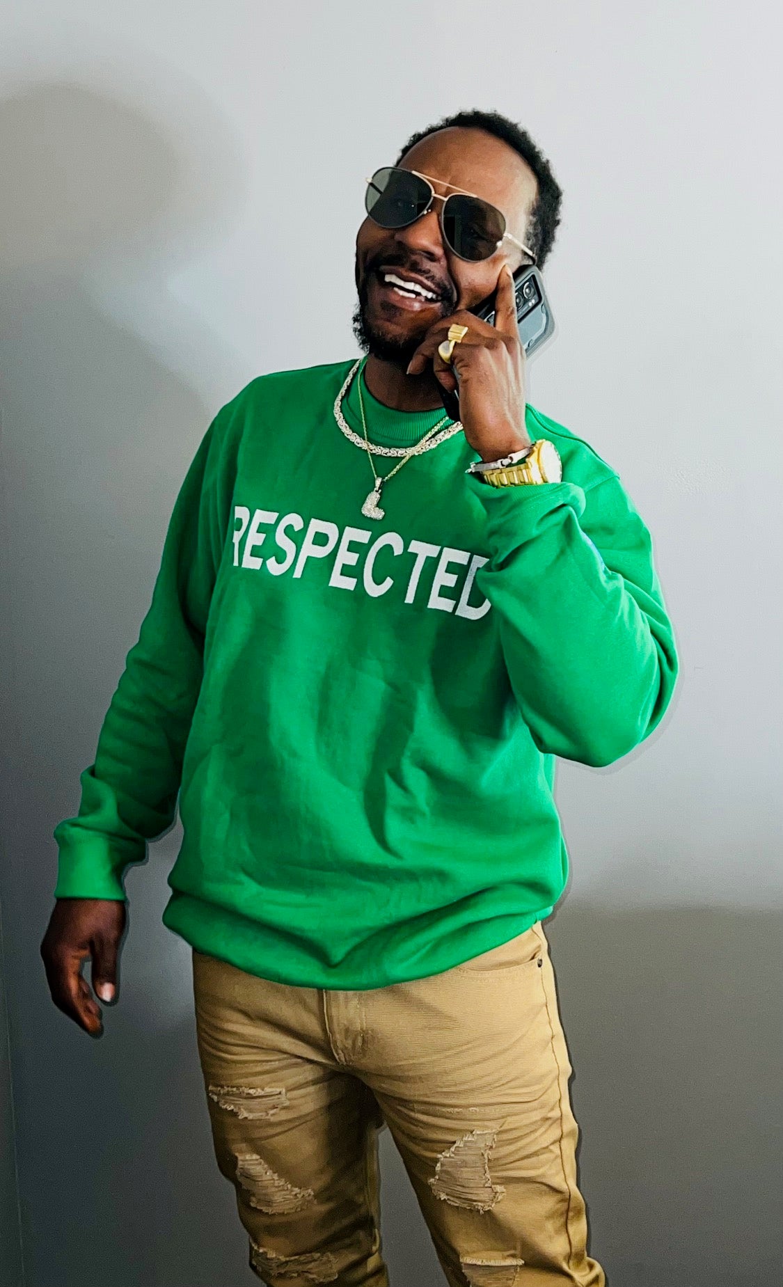 DRE Respected Crew Neck Sweater (Green)