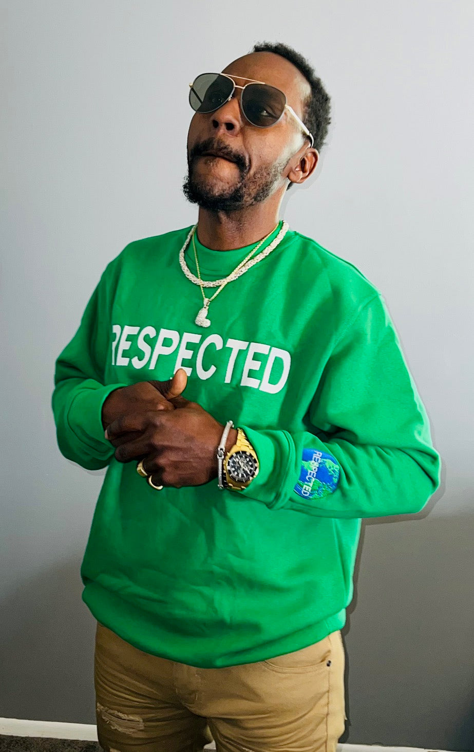 DRE Respected Crew Neck Sweater (Green)