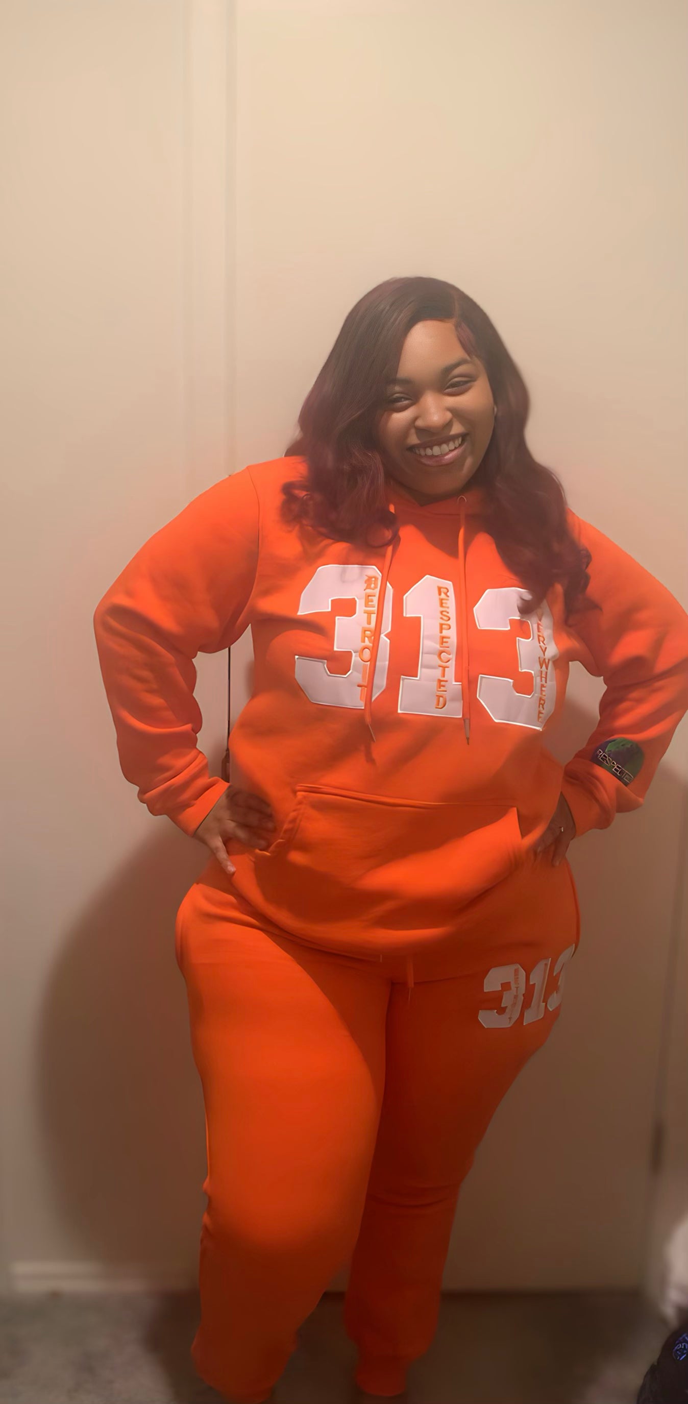 313 DRE Hoodie (Orange) Tshirt or Hoodie or Pants or Shorts