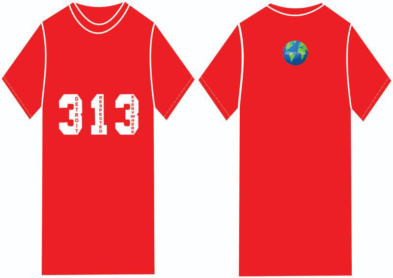 313 DRE Hoodie (Red) Tshirt or Hoodie and Pants