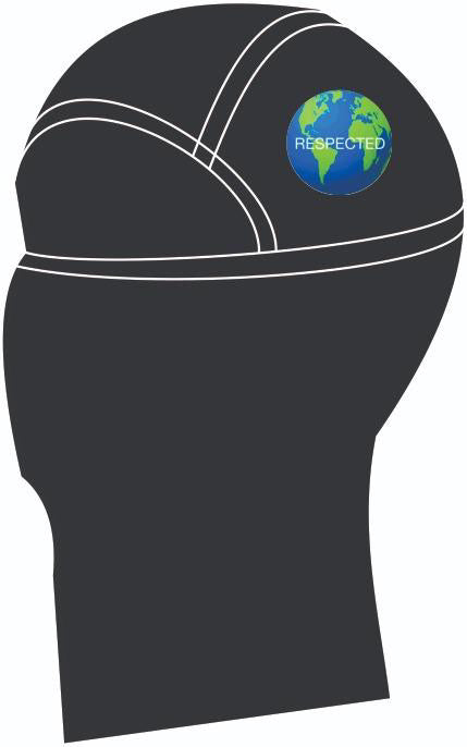 Respected LOGO Mask (Black) Side