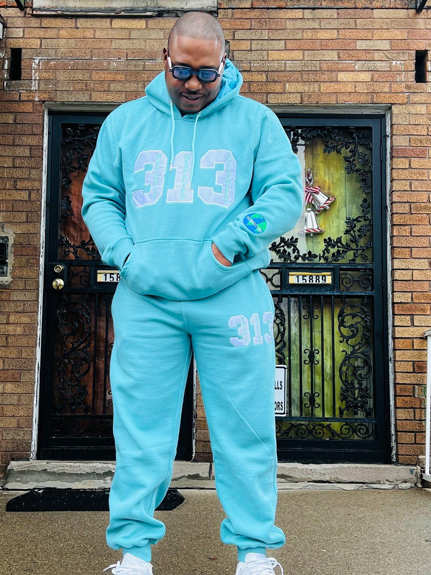DRE 313 T-shirt or Hoodie or Pants (Tiffany Blue)