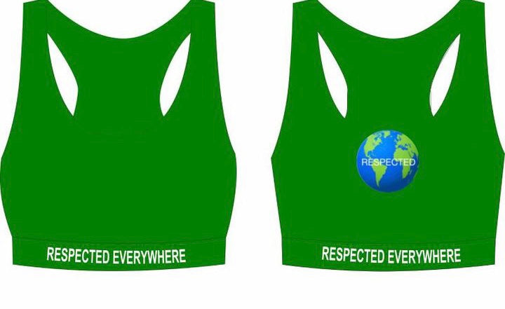 Respected Everywhere Sports Bra (Green)