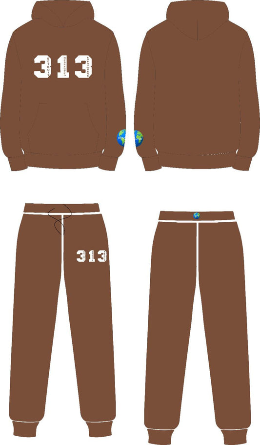 313 DRE Hoodie (Brown) Tshirt or Hoodie or Pants