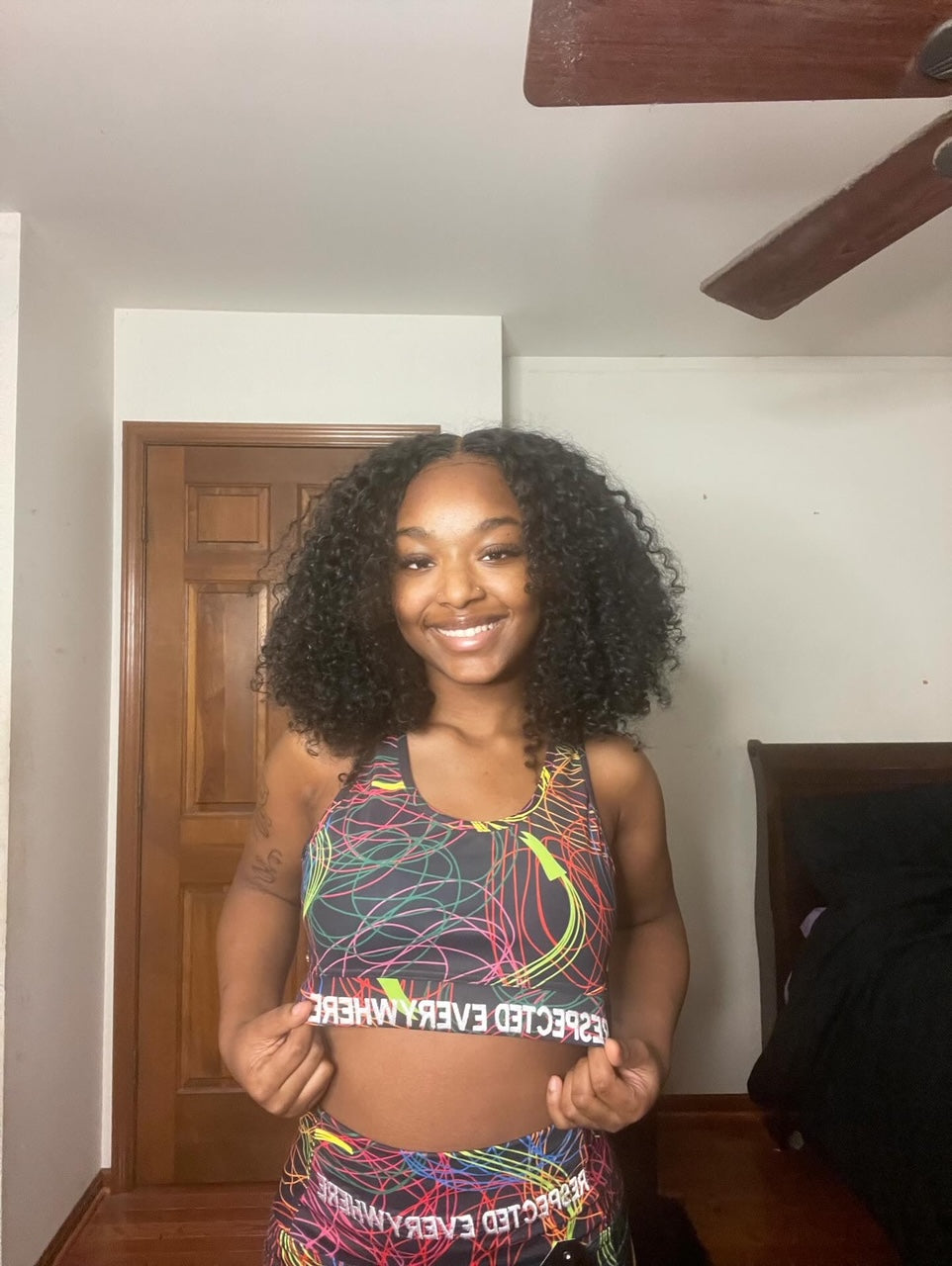 Respected Everywhere Yoga Shorts or Leggings (Color Blast)