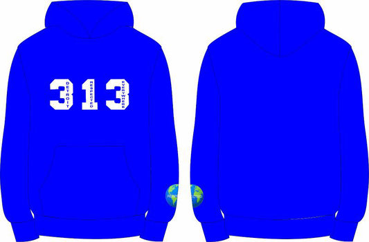 313 DRE Hoodie (Royal Blue) Tshirt or Hoodie or Pants or Shorts