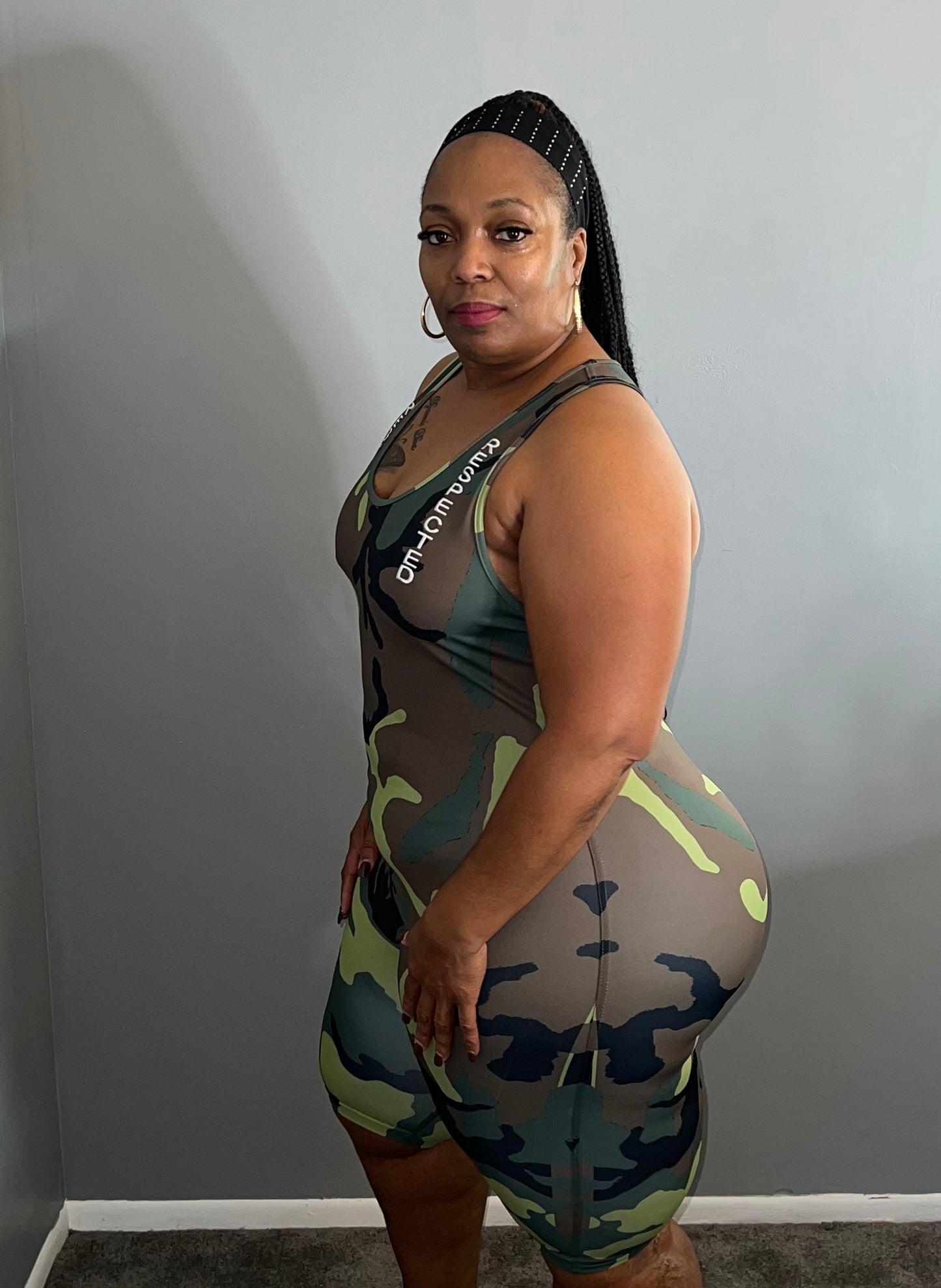 Respected Yoga One Piece Shorts or Leggings (Camo)