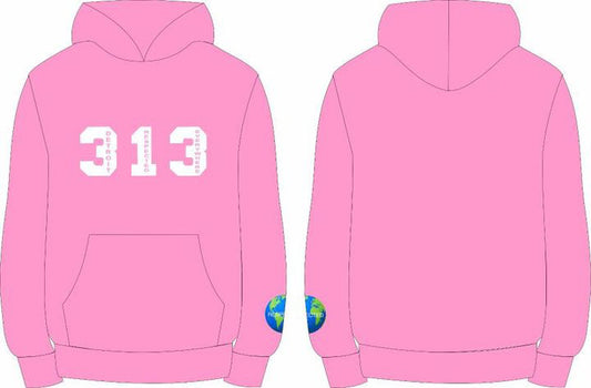 313 DRE Hoodie (Pink) Tshirt or Hoodie or Pants or Shorts