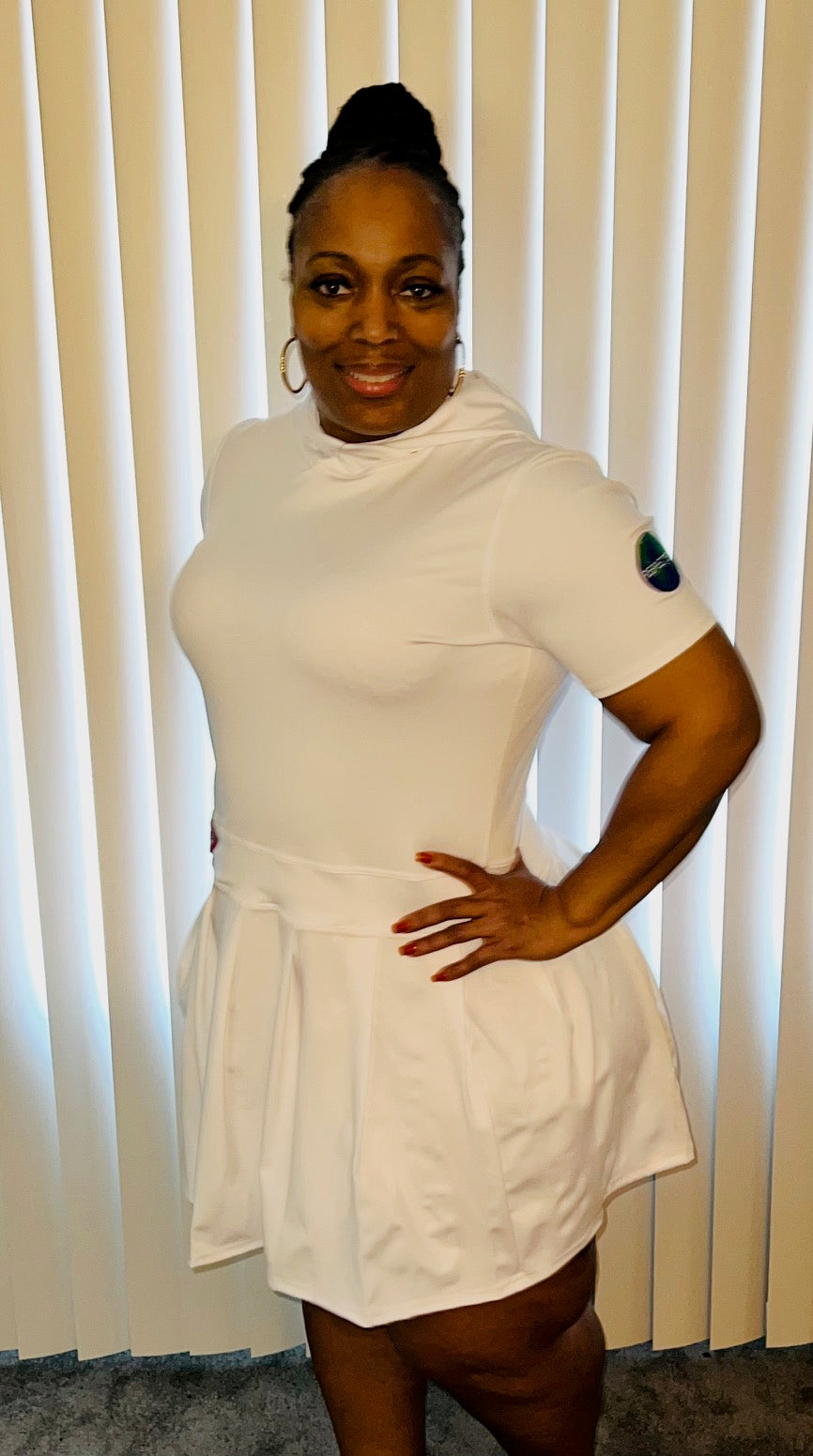 DRE Tennis Dress (White)