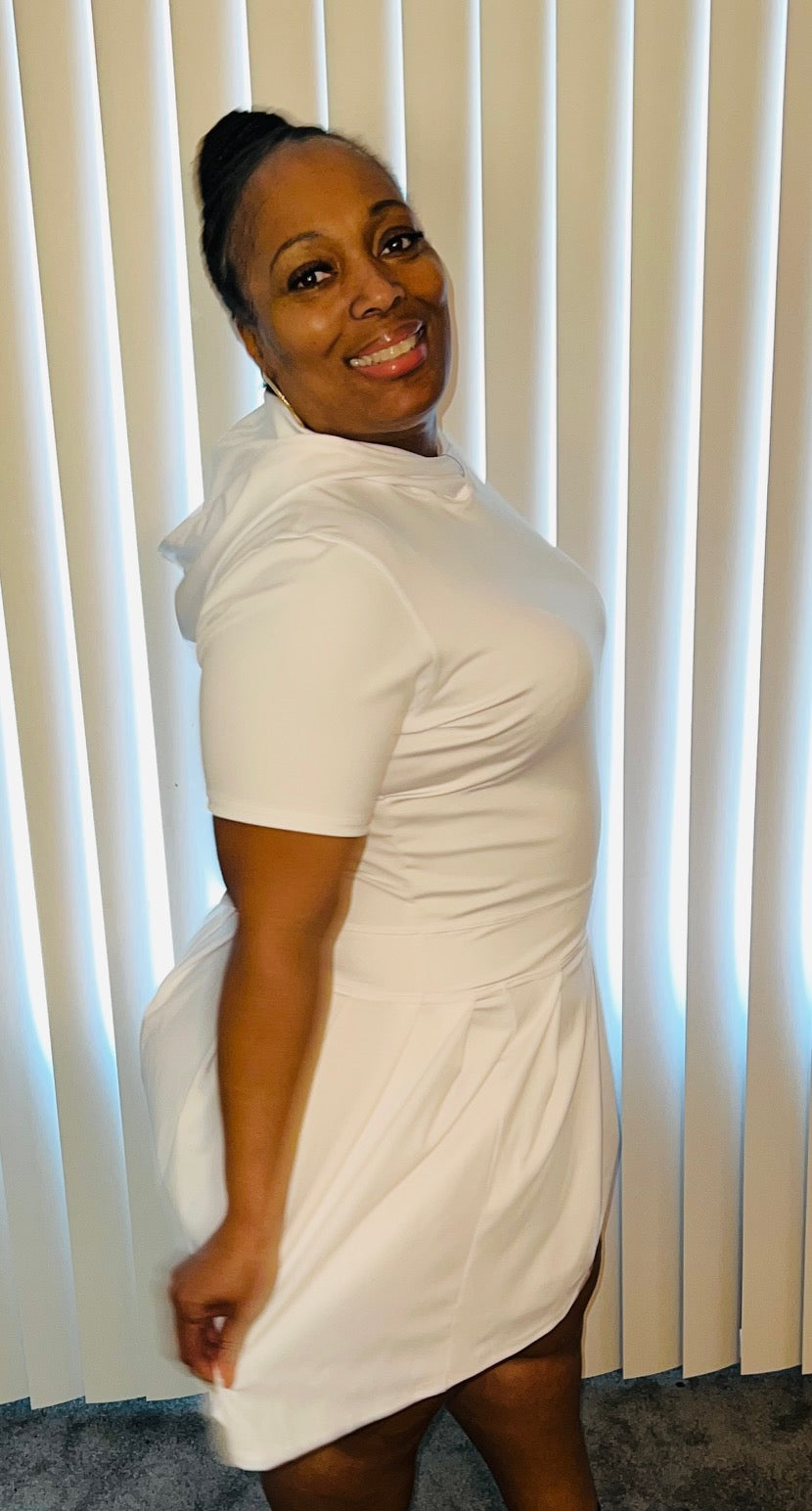 DRE Tennis Dress (White)