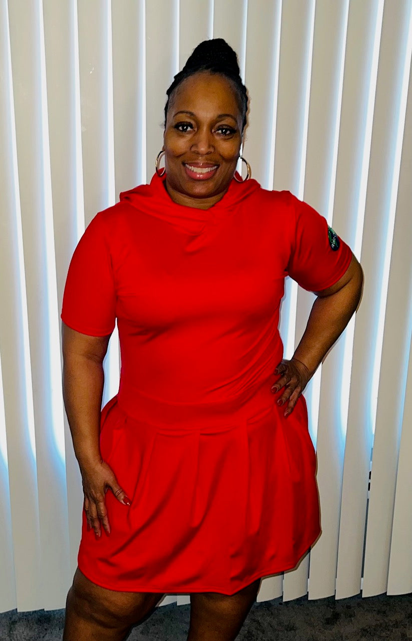 DRE Tennis Dress (Red)