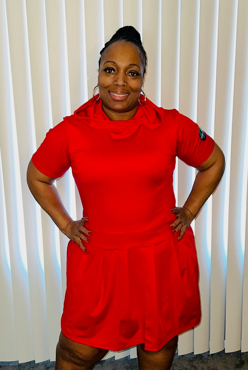 DRE Tennis Dress (Red)