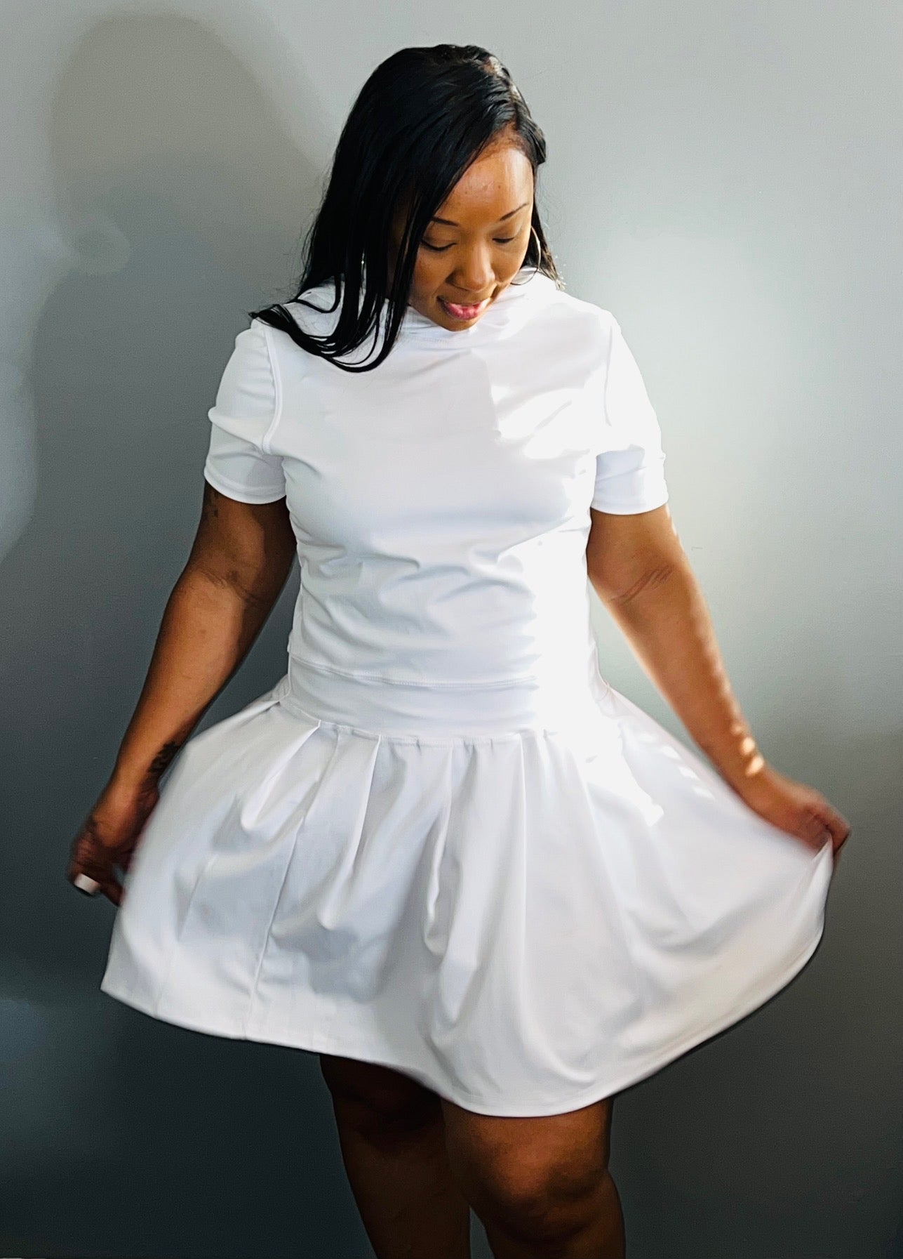 DRE Tennis Dress (White)