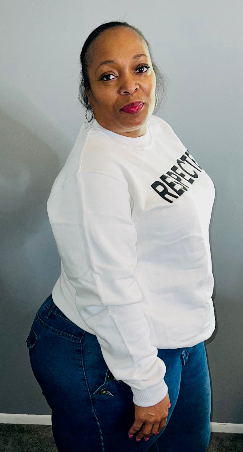 DRE Respected Crew Neck Sweater  (White)