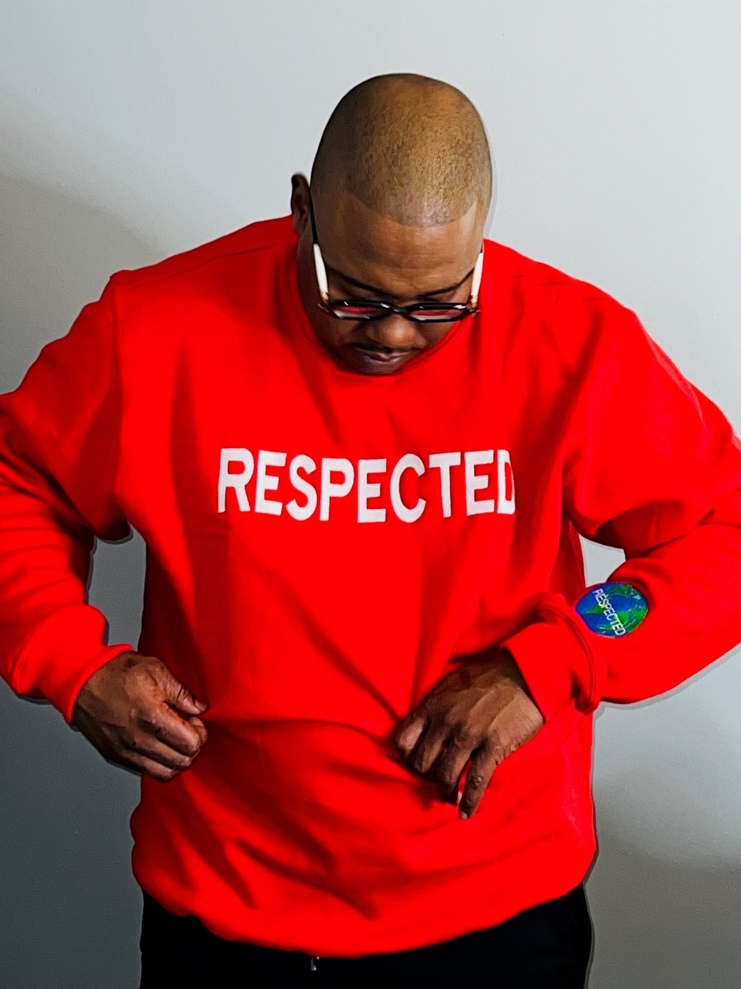 DRE Respected Crew Neck Sweater (Red)