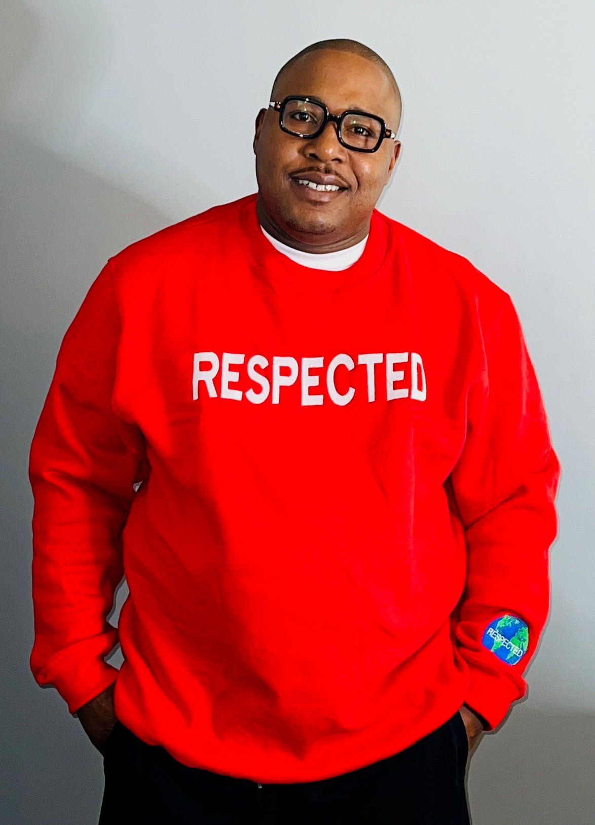 DRE Respected Crew Neck Sweater (Red)