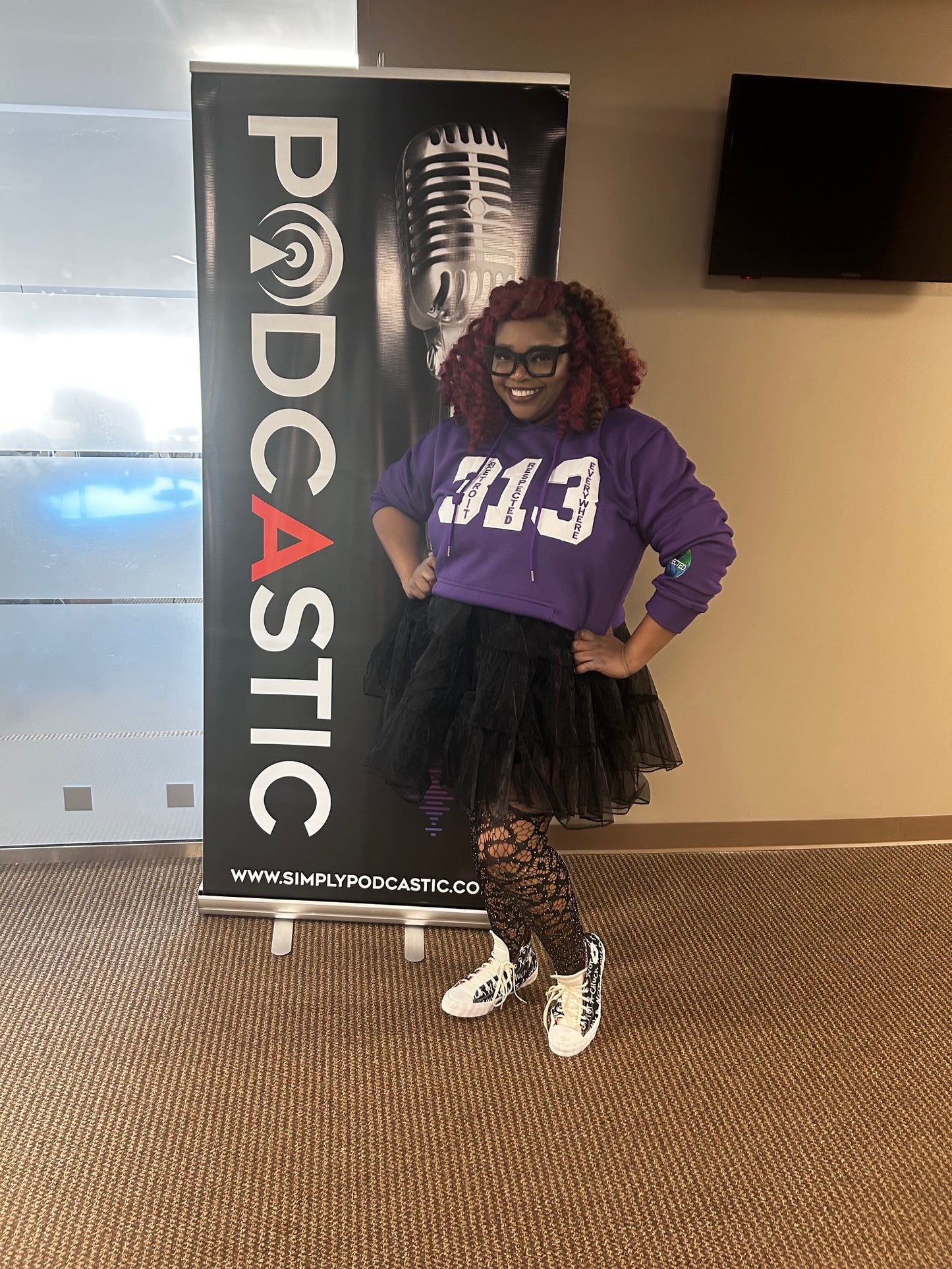 313 DRE Hoodie (Purple) Tshirt or Hoodie or Pants or Shorts