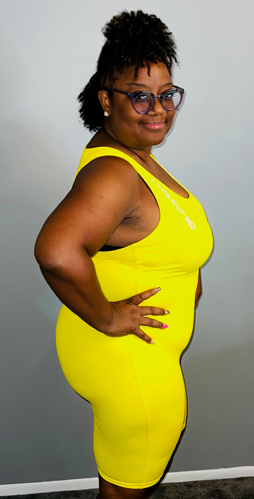 Respected Yoga One Piece Shorts or Leggings (Yellow)
