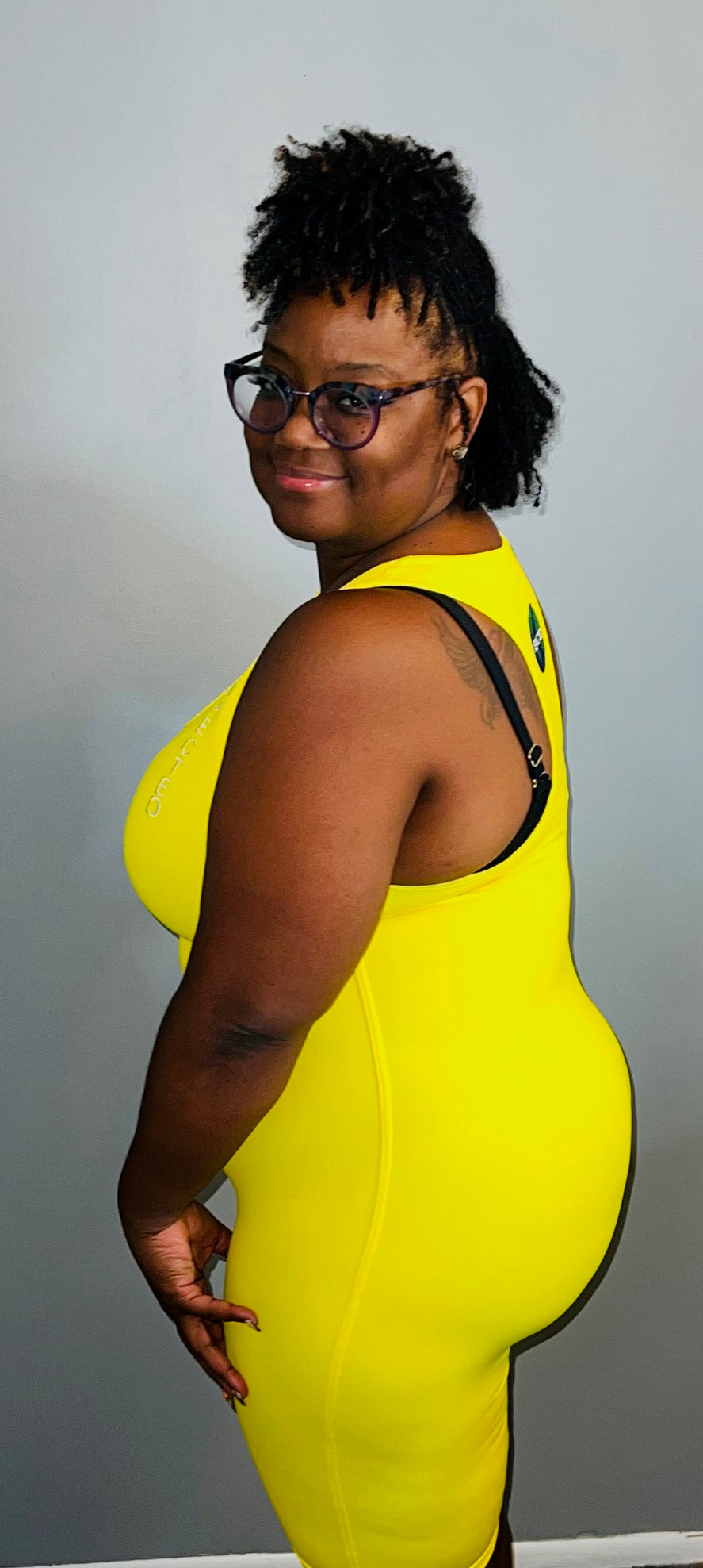 Respected Yoga One Piece Shorts or Leggings (Yellow)