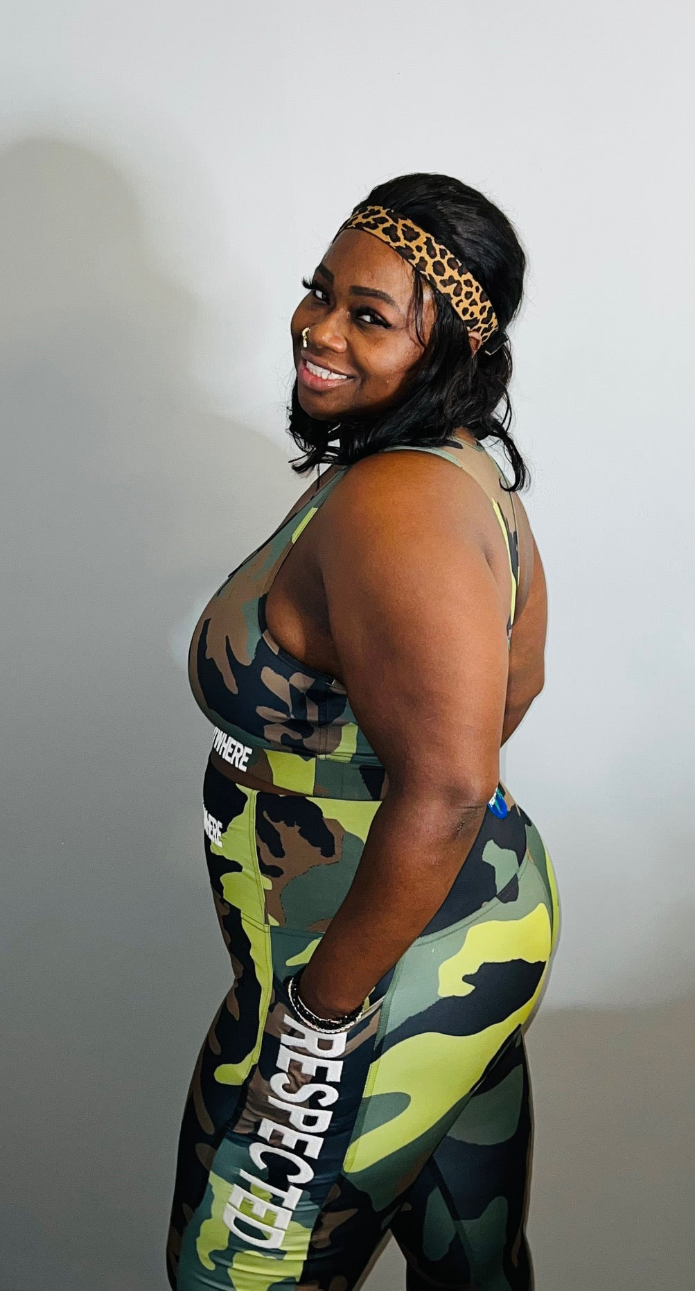 Respected Yoga One Piece Shorts or Leggings (Camo)