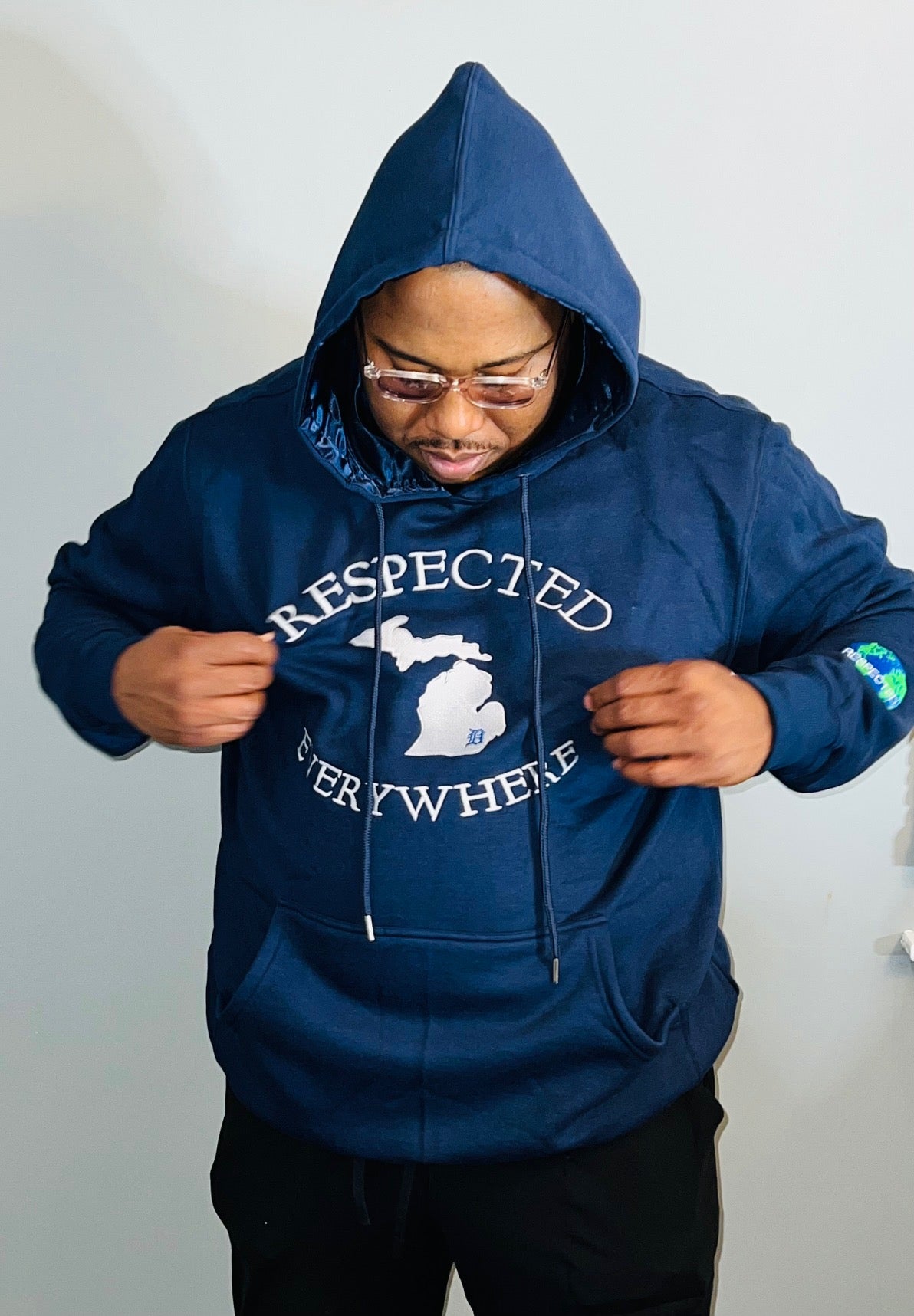 DRE Mitten Hoodie (Navy)