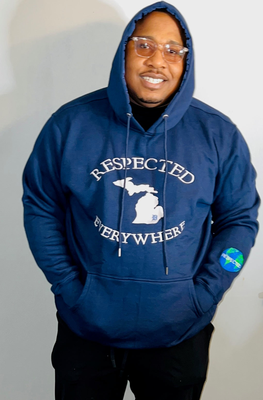 DRE Mitten Hoodie (Navy)