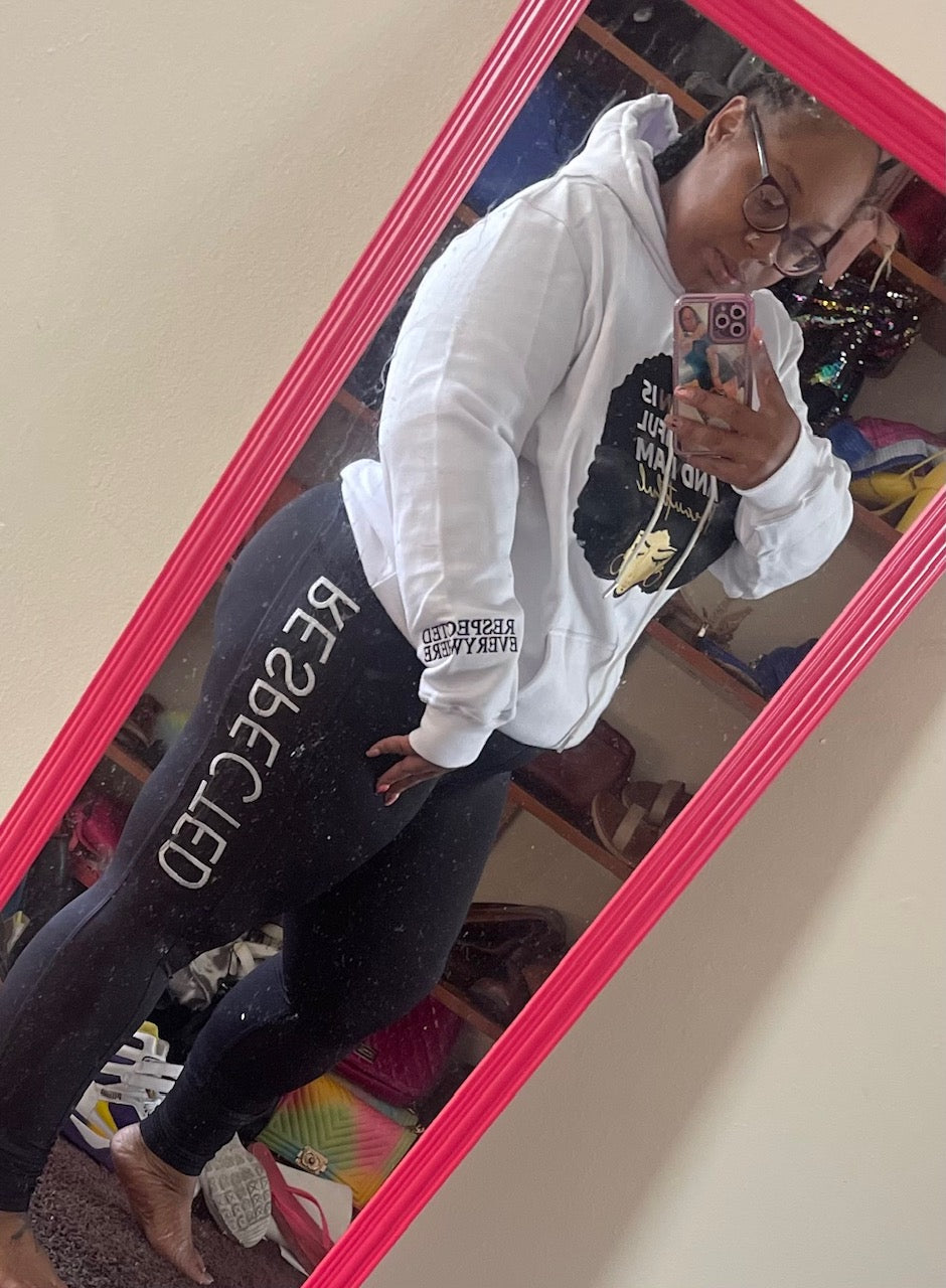 Respected Yoga Shorts or Leggings (Black)