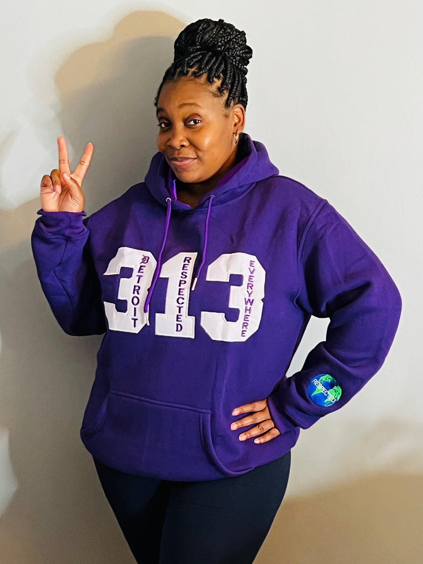 313 DRE Hoodie (Purple) Tshirt or Hoodie or Pants or Shorts