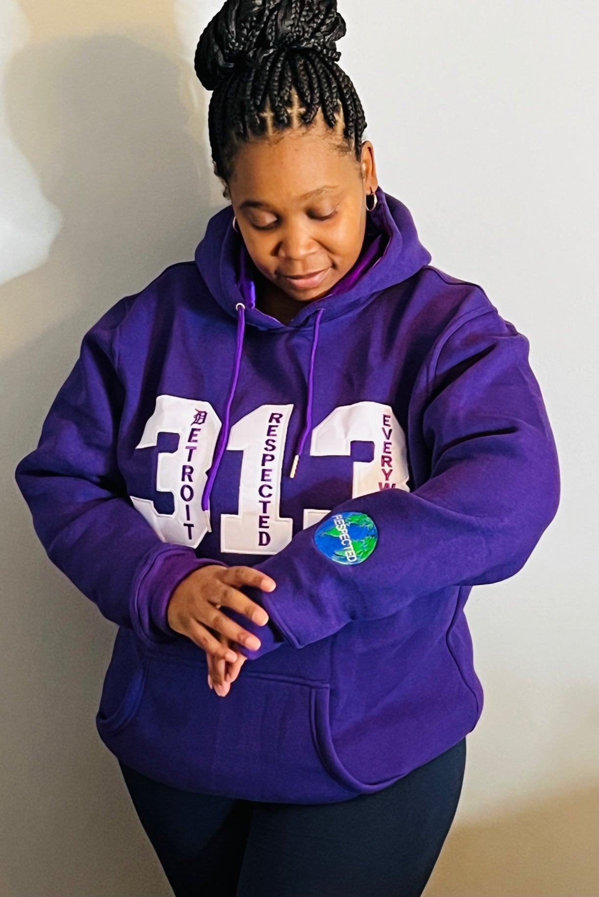 313 DRE Hoodie (Purple) Tshirt or Hoodie or Pants or Shorts