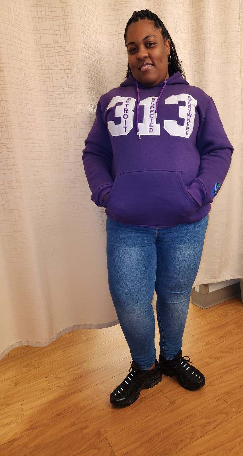 313 DRE Hoodie (Purple) Tshirt or Hoodie or Pants or Shorts