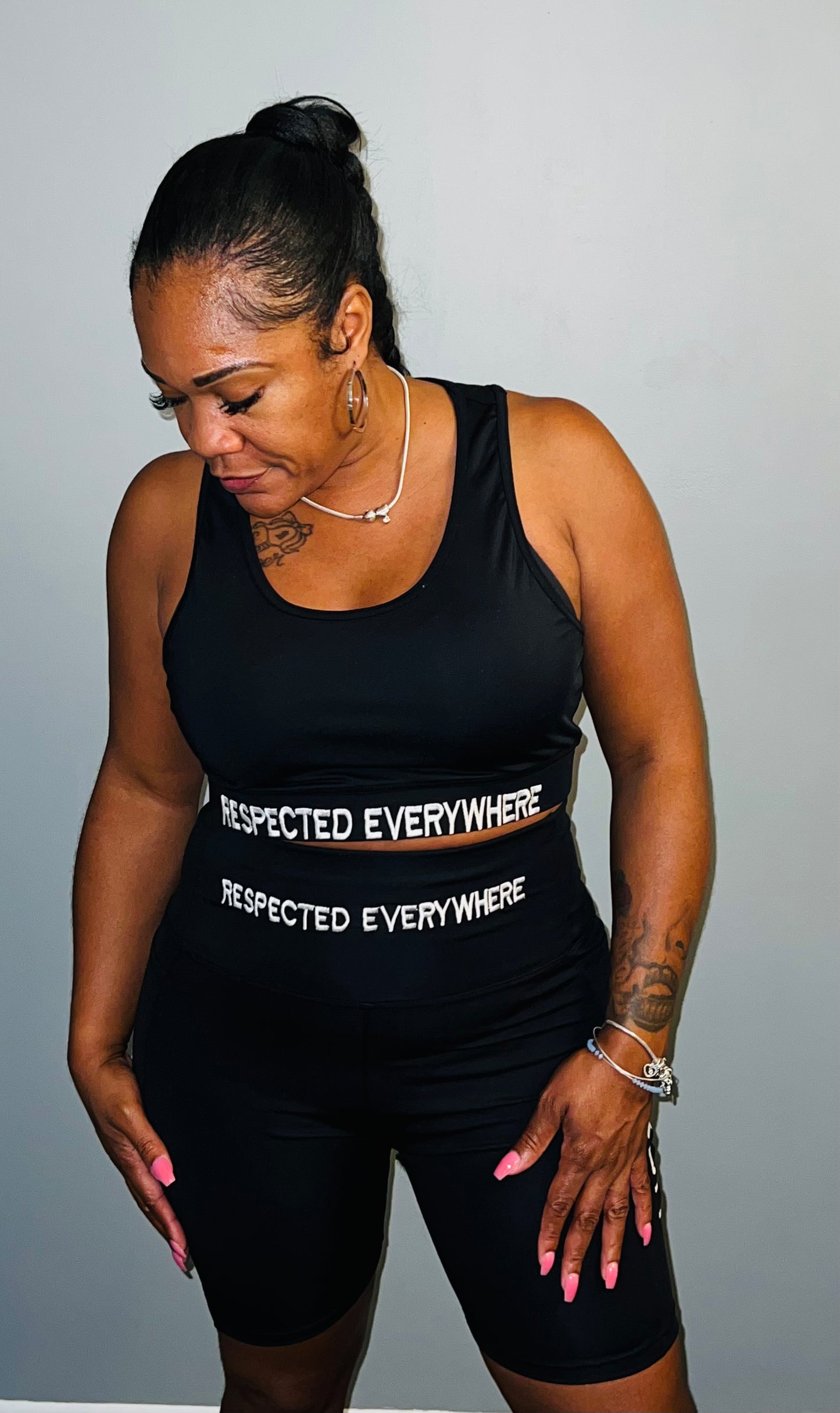 Respected Sports Bra (Black)