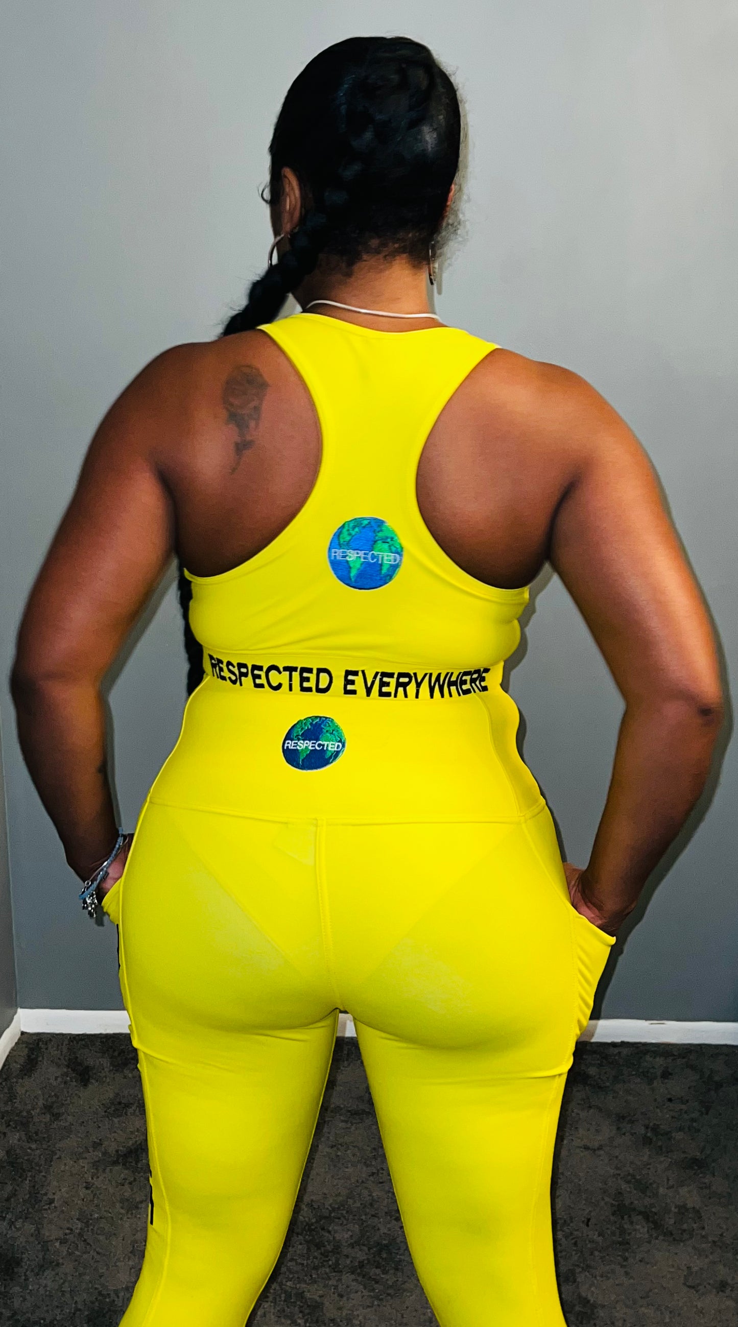 Respected Sports Bra (Yellow)