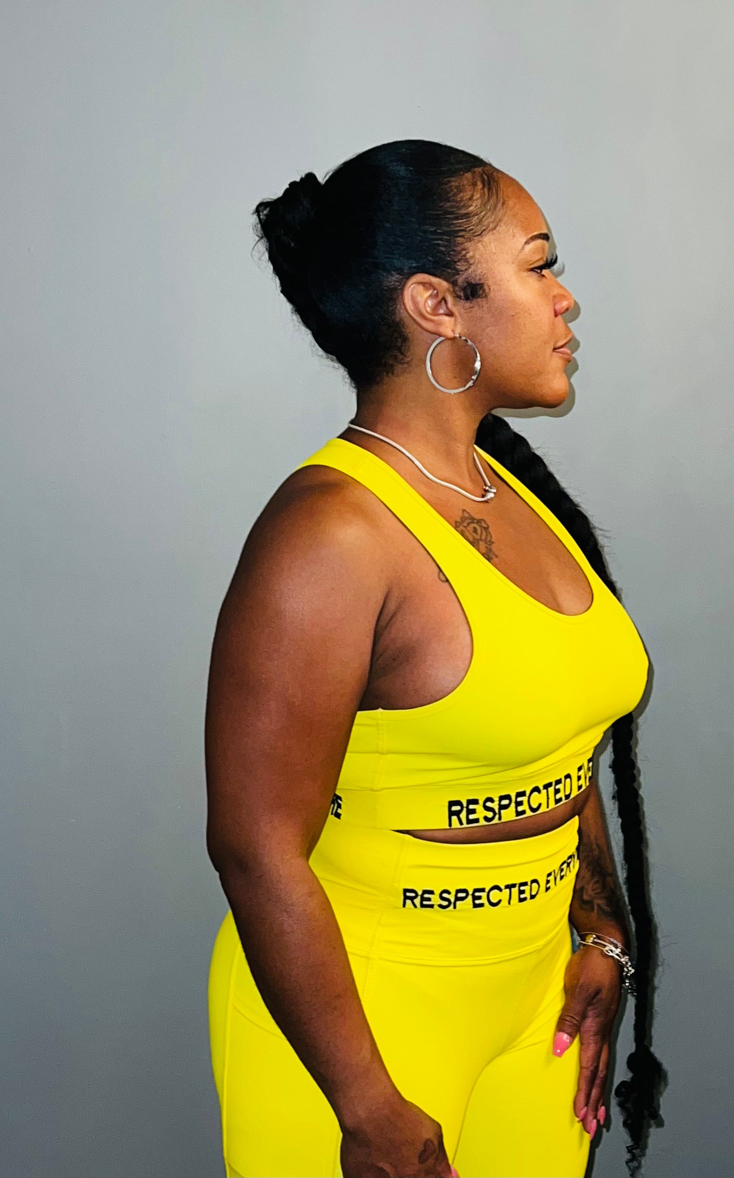 Respected Sports Bra (Yellow)