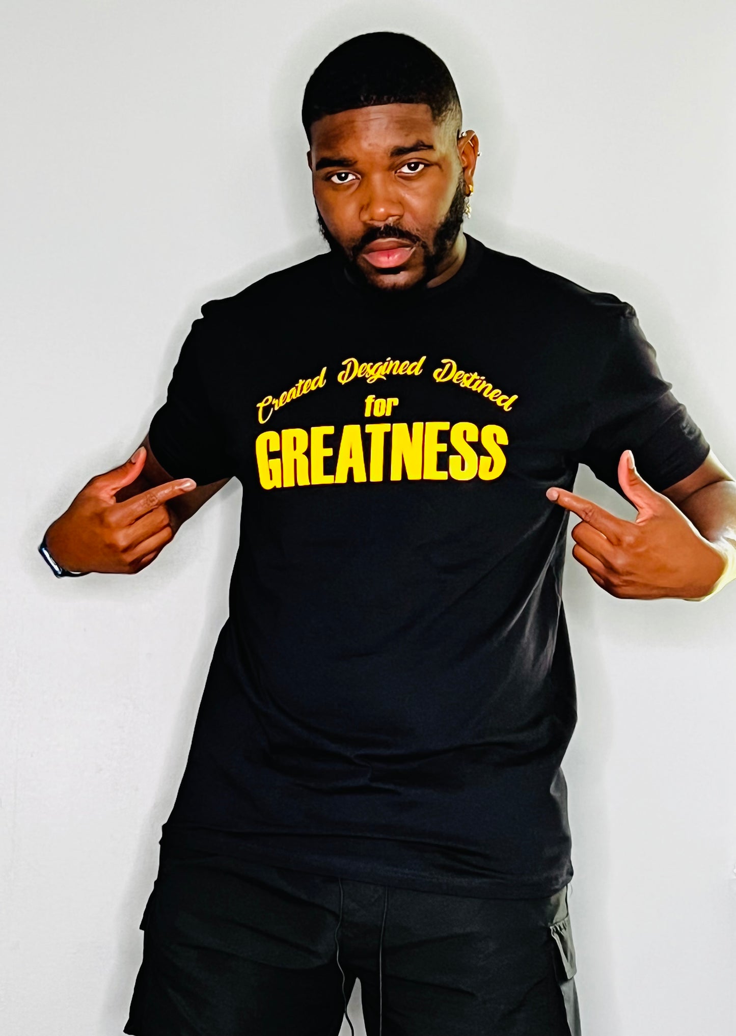 Greatness w/ yellow letters