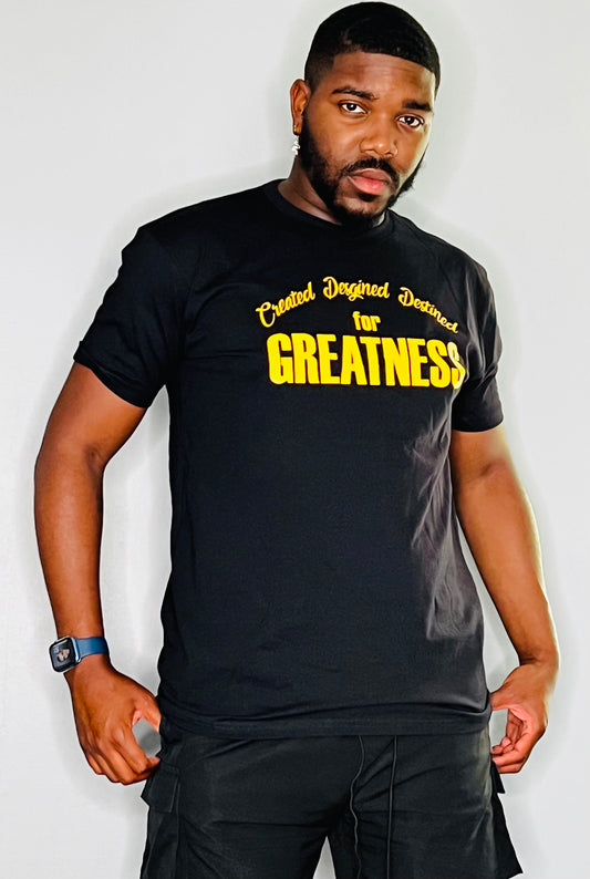 Greatness w/ yellow letters