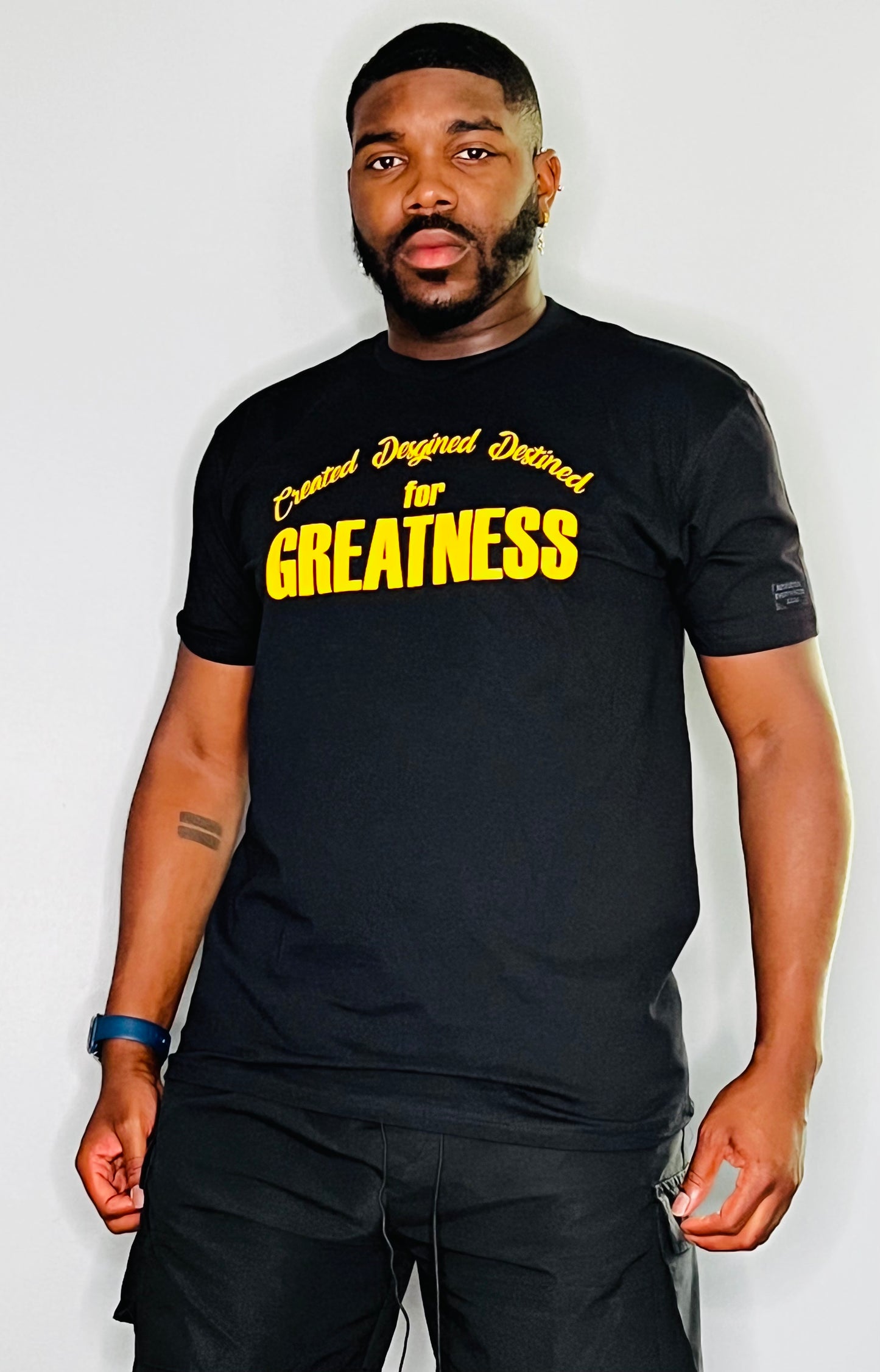 Greatness w/ yellow letters